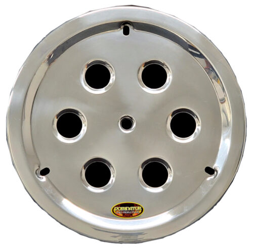 Metal Wheel Cover 15 - Hole Vented DOM-1032 - Dominator Race Products
